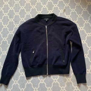 Intermix zip up cardigan, size medium